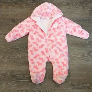 6 month baby girl warm suite